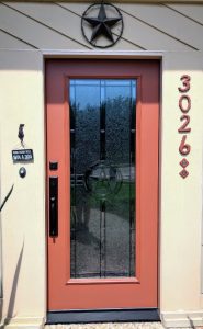 Radiant Texas Star Full View Door