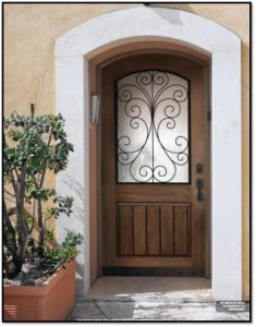 3’-6” Wide Textured Fiberglass Entry Door