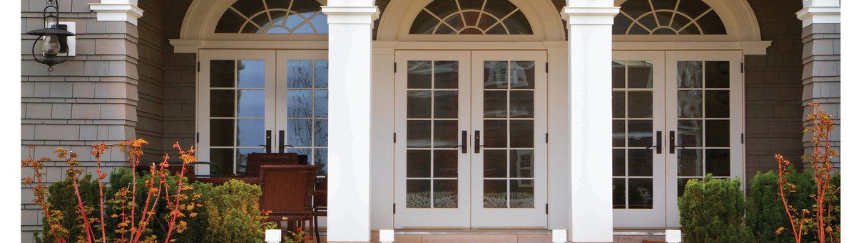 10 Light Smooth Outswing Patio Doors