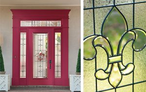 St. Charles Glass with Fiberglass 6’-8” Door & Sidelights