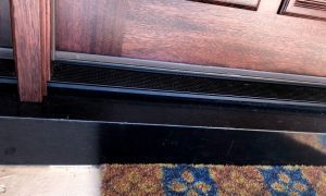 Bronze Threshold & Custom Bent Sill Cover