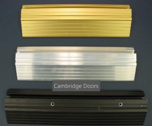 Extruded Aluminum Fixed Thresholds for Wood Doors