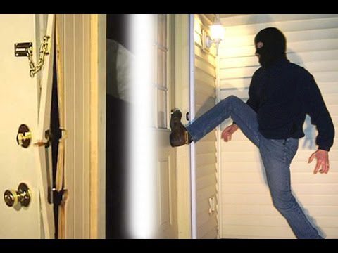 Intruder Kicking in door