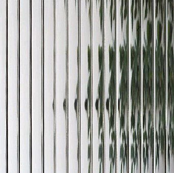 Reeded doors, windows
