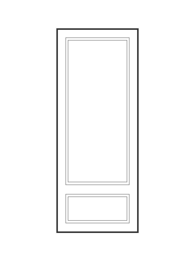 Single 6' 8" door Entry option