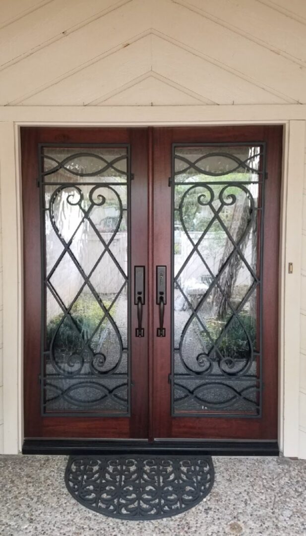 Custom Designed Doors and Complete Custom Entryway Systems...leaded glass