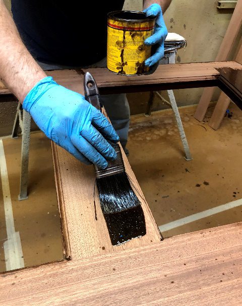 custom doors finished to perfection in Houston