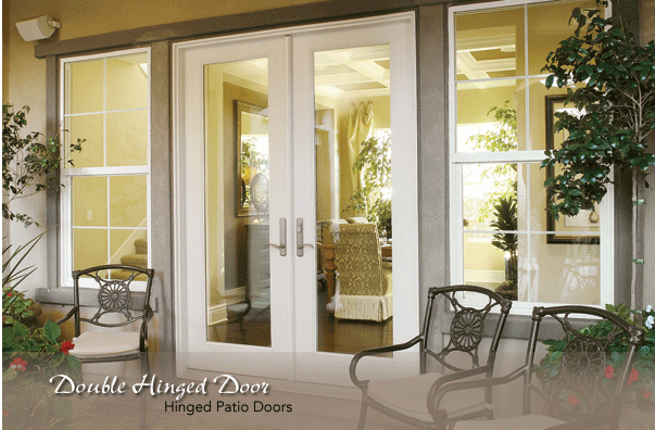 double patio doors