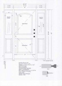 Custom Made Wood Door design