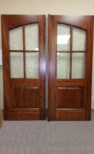 Custom Arched 4 Lite Doors