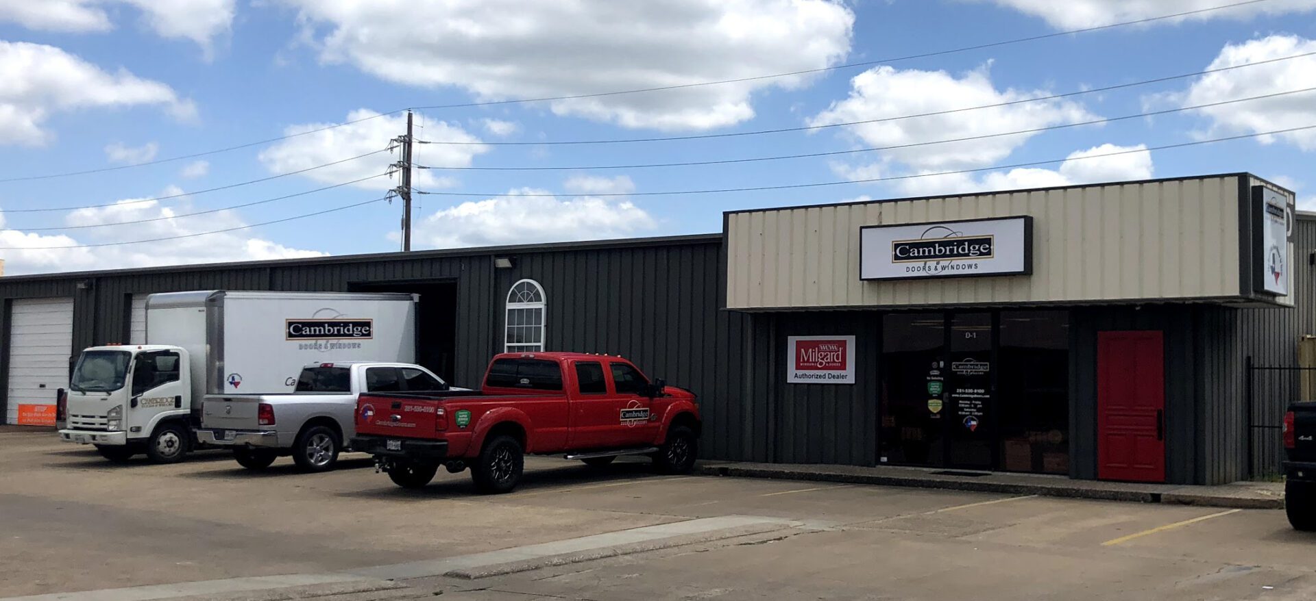 Cambridge Windows and Doors Office and showroomExterior