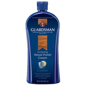 Cambridge recommends Guardsman Wood polish