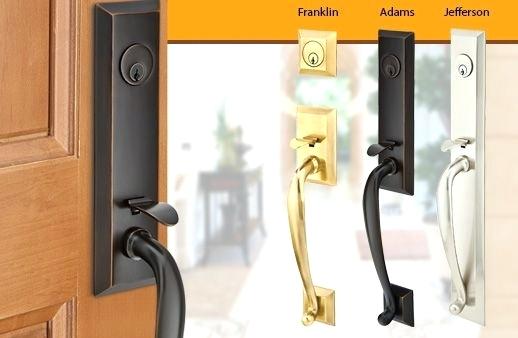 quality emtek entry handlesets provided by Cambridge Doors